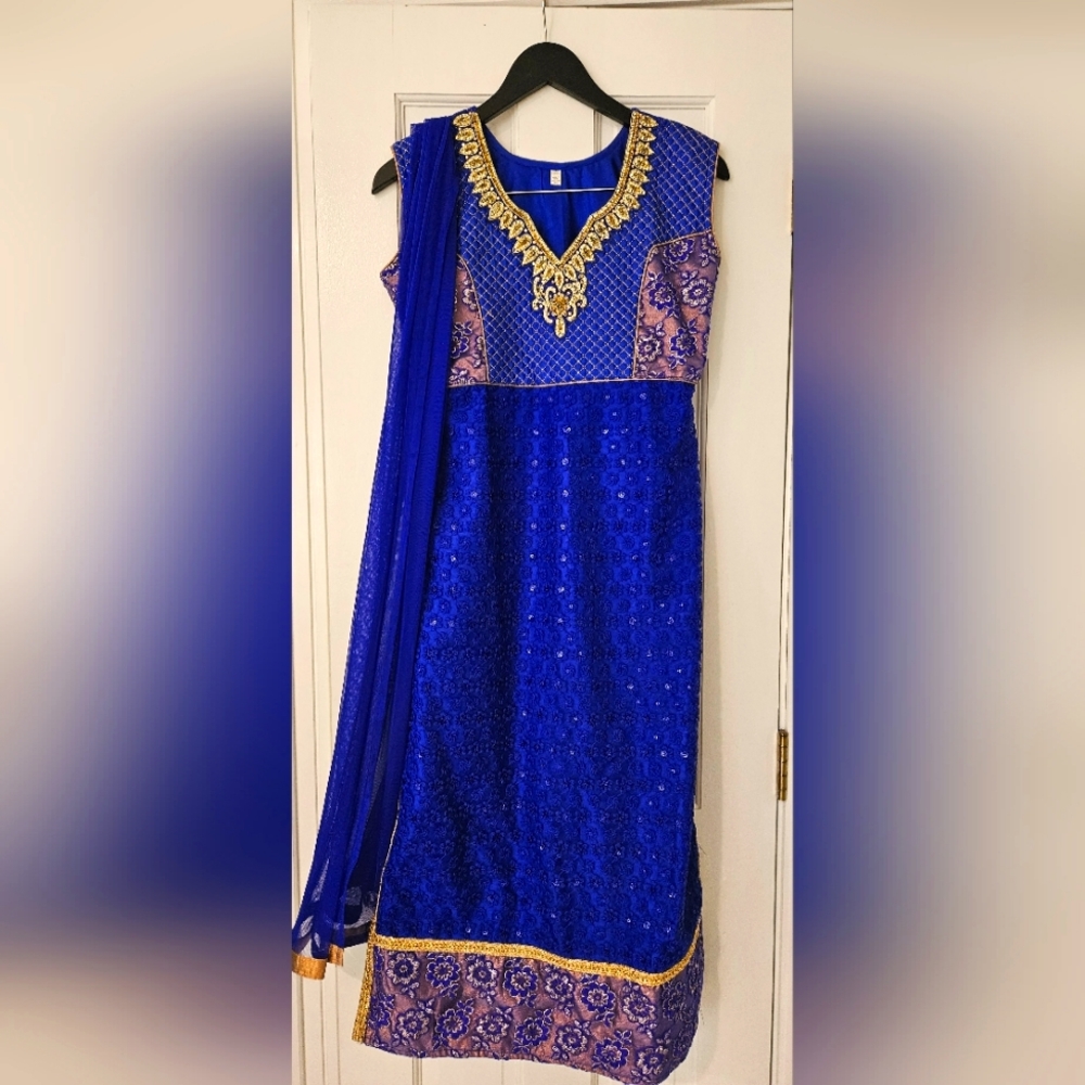 Saree with Pants